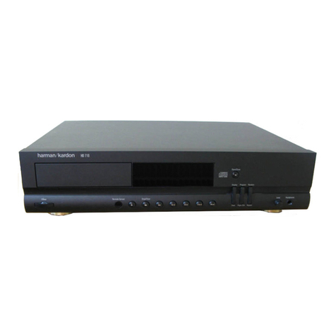 Harman Kardon HD710 User manual