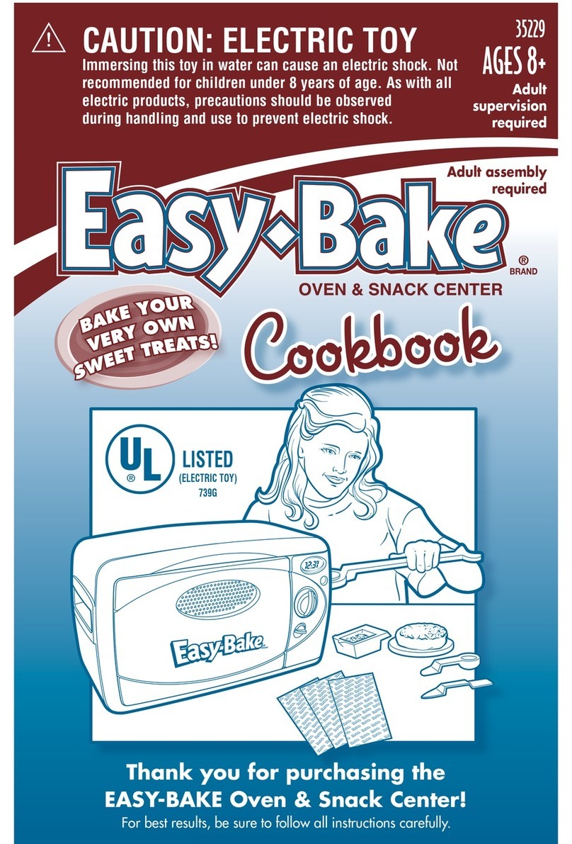 Easy-Bake 35229 instruction manual