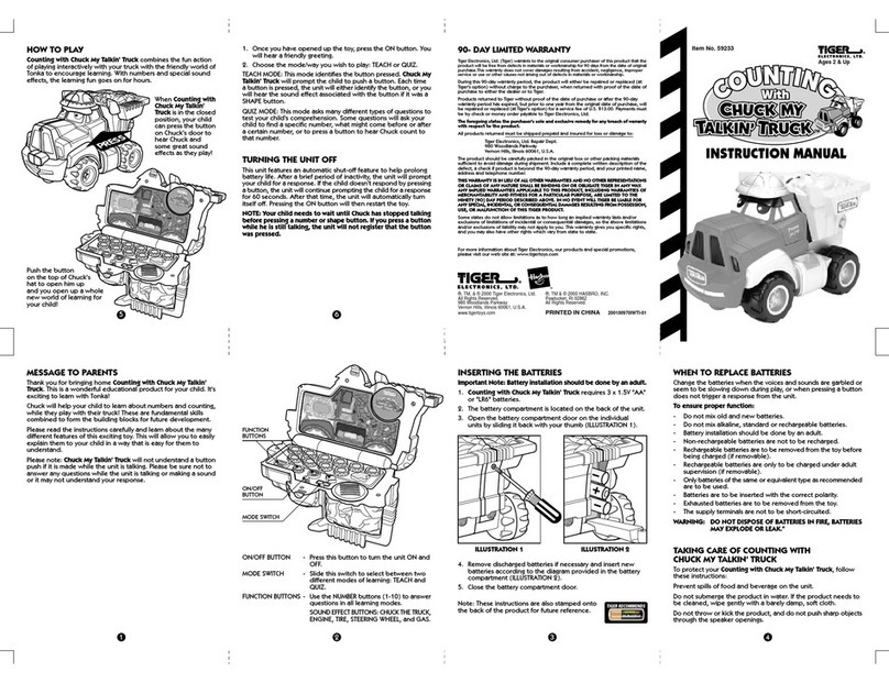 Tiger Electronics 59233 User manual