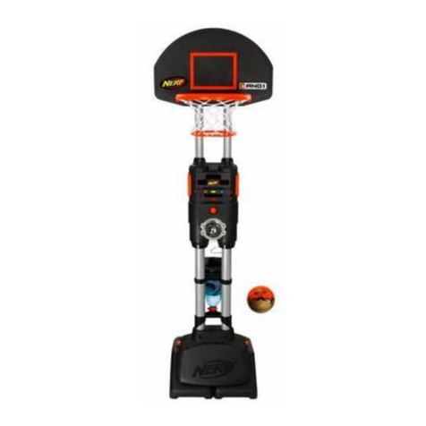 Hasbro Nerf Showtime Hoops 53525 instruction manual
