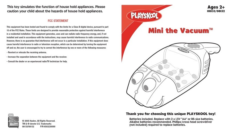 Playskool 08133/08132 User manual Playskool 08133/08132 User manual