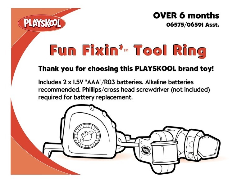 Playskool Fun Fixin' 06575 User manual Playskool Fun Fixin' 06575 User manual