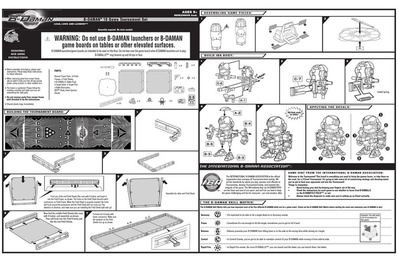 Hasbro B Daman 98048 Asst. installation manual
