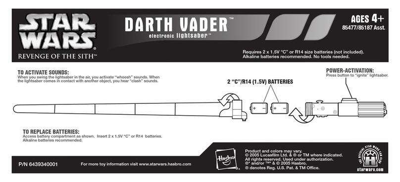 Hasbro 85187 User manual Hasbro 85187 User manual