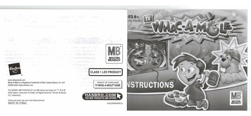 Hasbro Whac-A-Mole 42622 instructions
