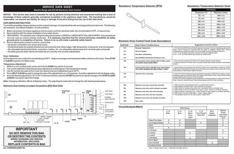 Frigidaire 316905028 User guide