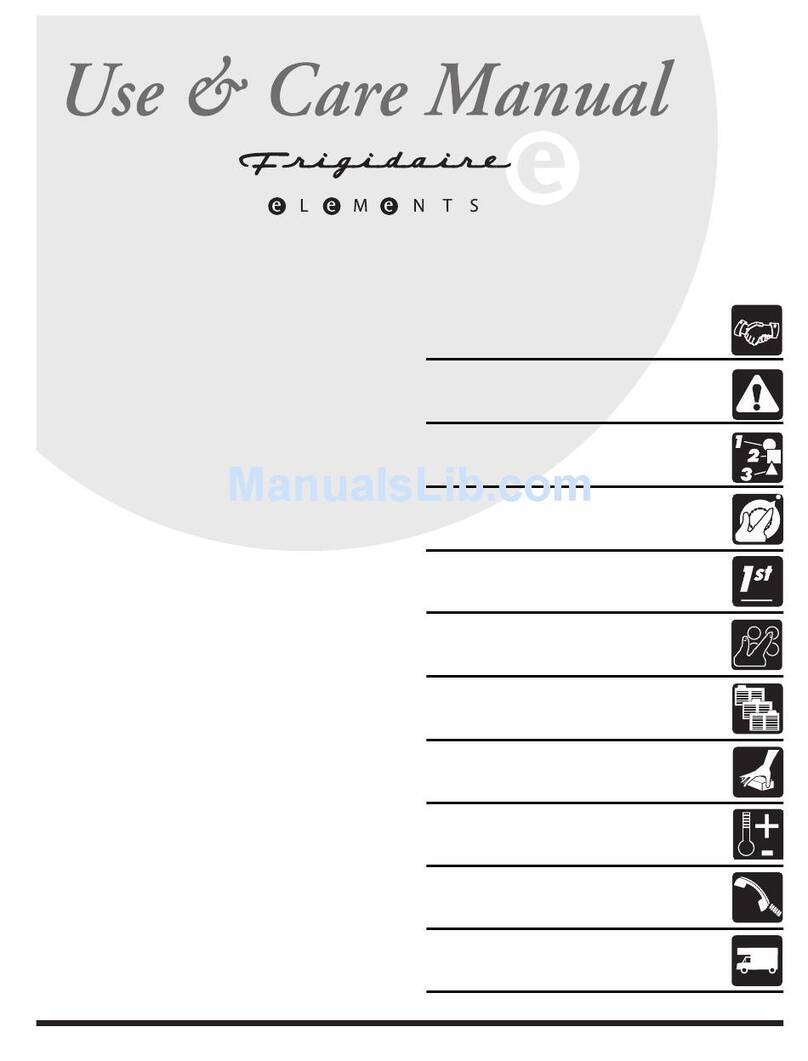Frigidaire 318203857 Use & care manual