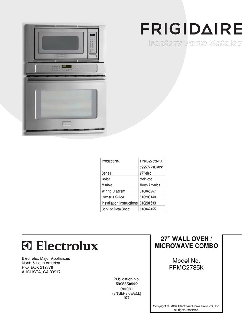 Frigidaire FPMC2785K F User manual