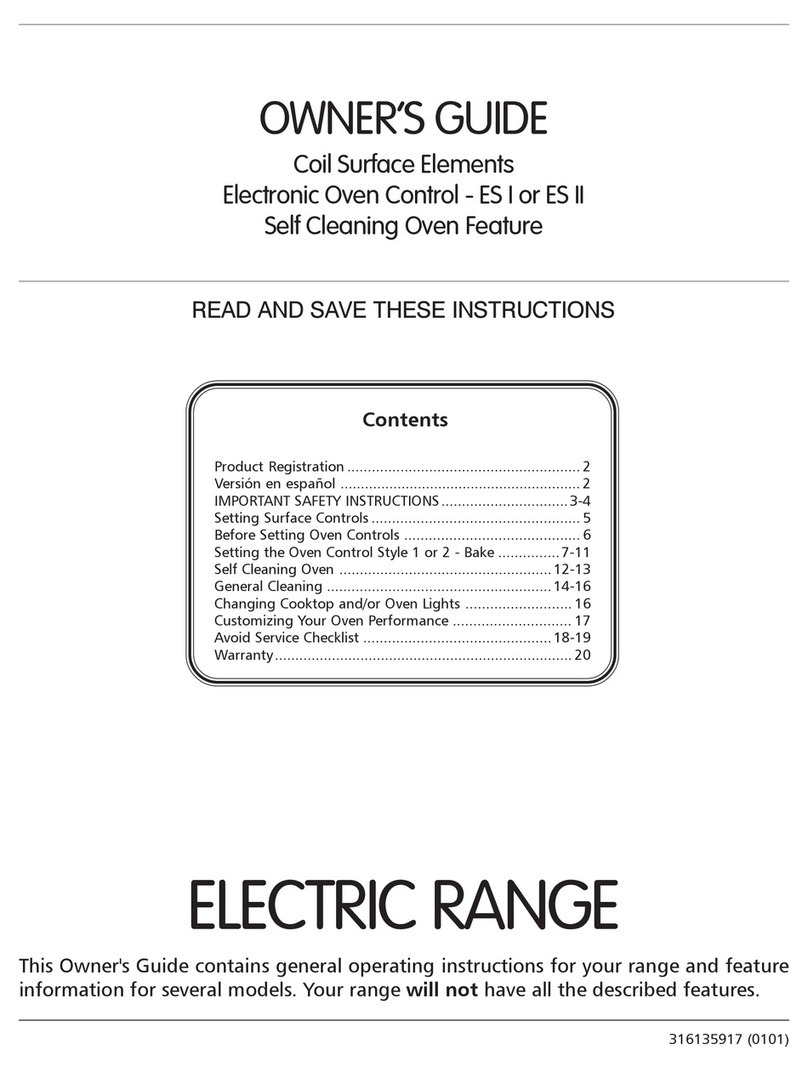 Frigidaire 316135917 owner's guide Frigidaire 316135917 owner's guide