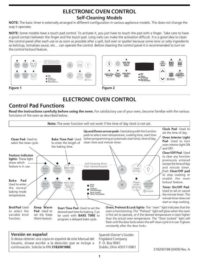Frigidaire CFEB30S5GC User manual Frigidaire CFEB30S5GC User manual