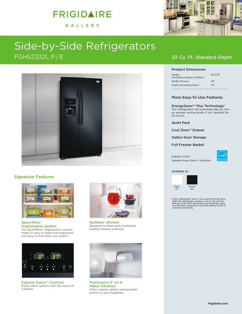 Frigidaire Gallery FGHS2332L User manual