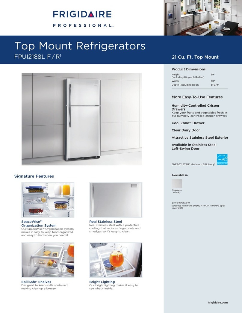 Frigidaire FPUI2188LF user manual