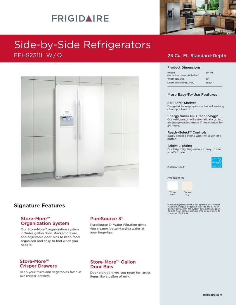 Frigidaire FFHS2311L User manual