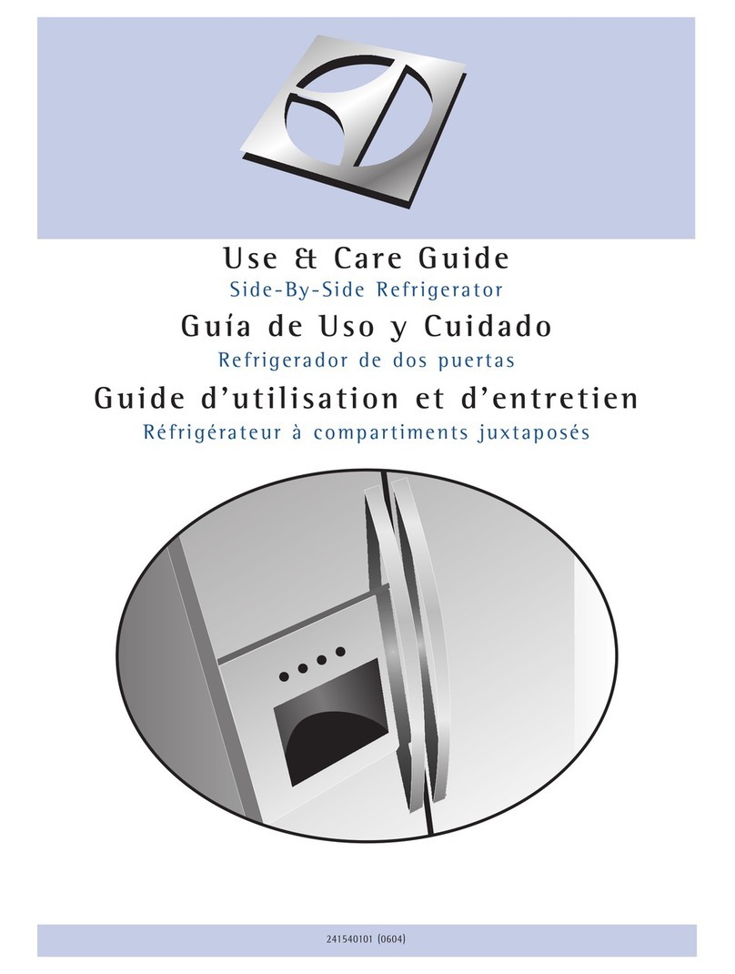 Electrolux 241540101 User manual
