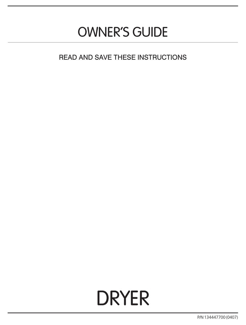 Frigidaire WCI Series User manual