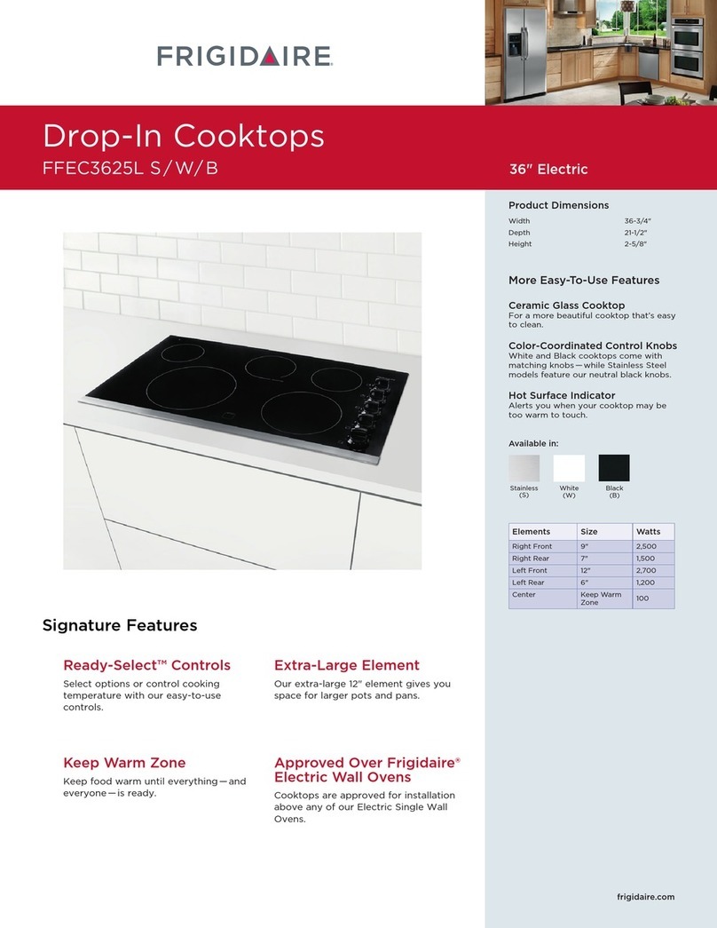 Frigidaire Gallery FFEC3625L S User manual