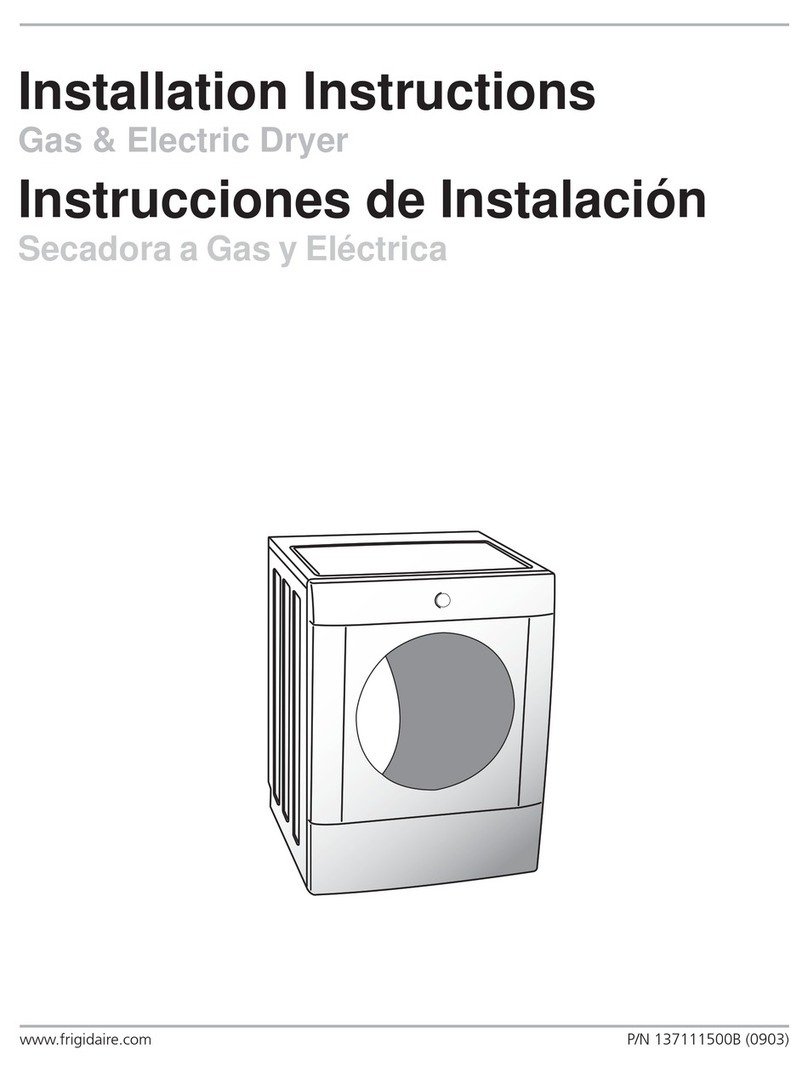 Frigidaire 137111500B installation instructions