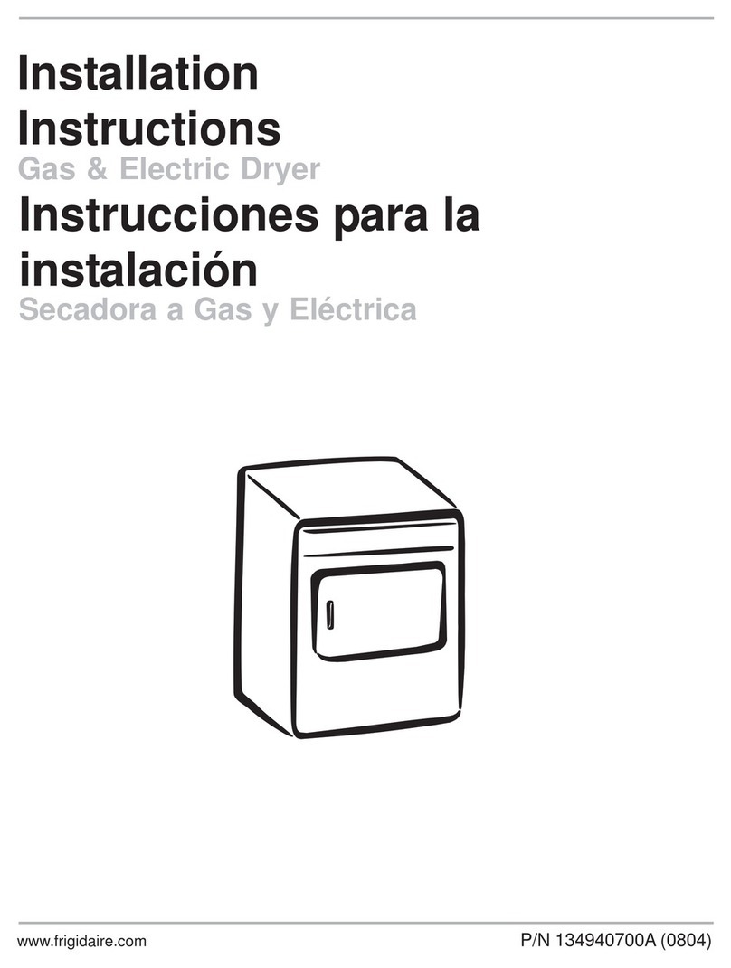 Frigidaire 134940700A User manual Frigidaire 134940700A User manual