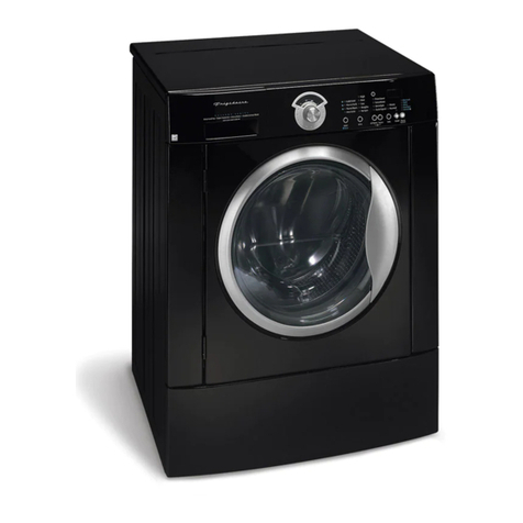 Frigidaire GLEQ2152EE - 27" Front-Load Electric Dryer User manual