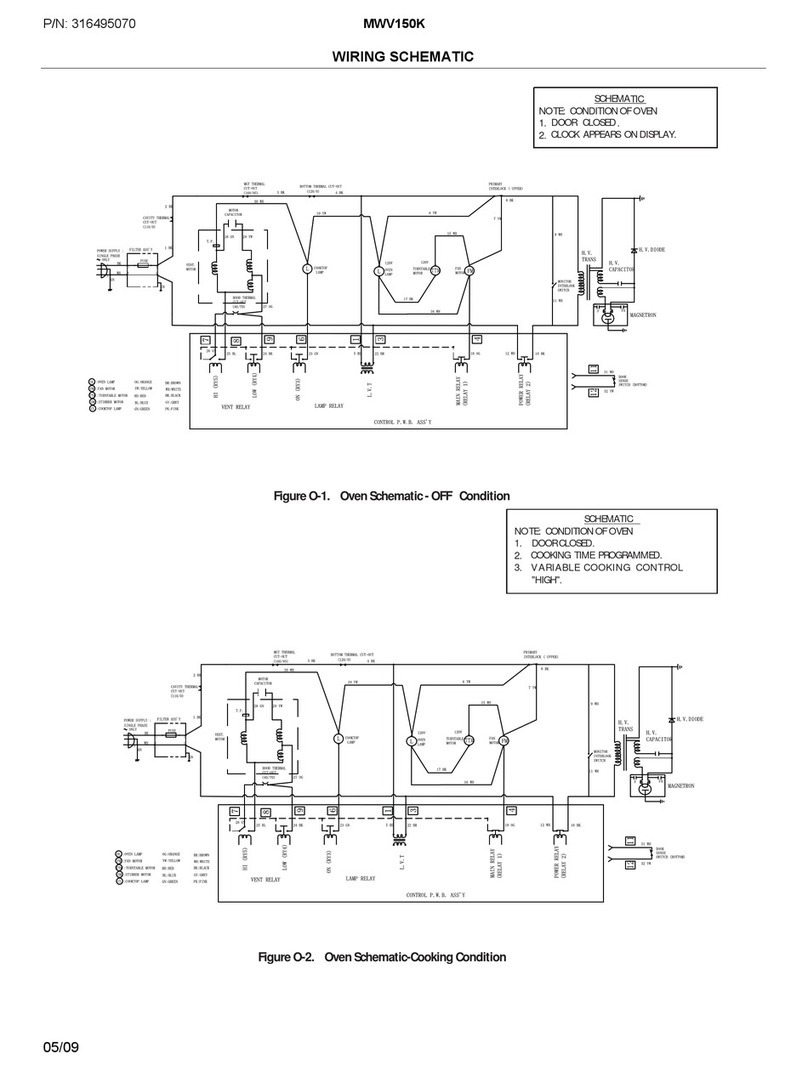 Frigidaire MWV150K User manual
