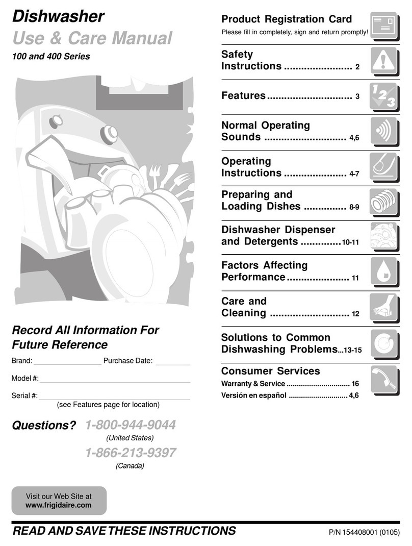 Frigidaire 400 series User manual