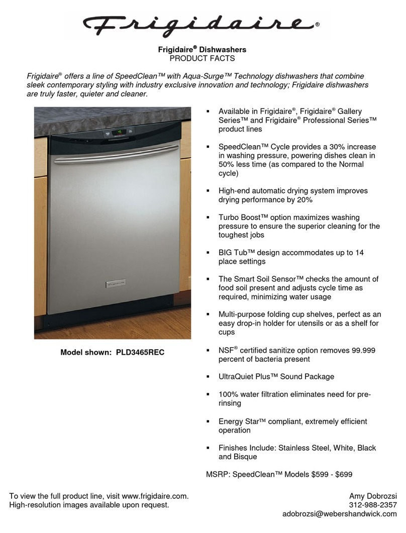 Frigidaire PLD3465REC User manual Frigidaire PLD3465REC User manual