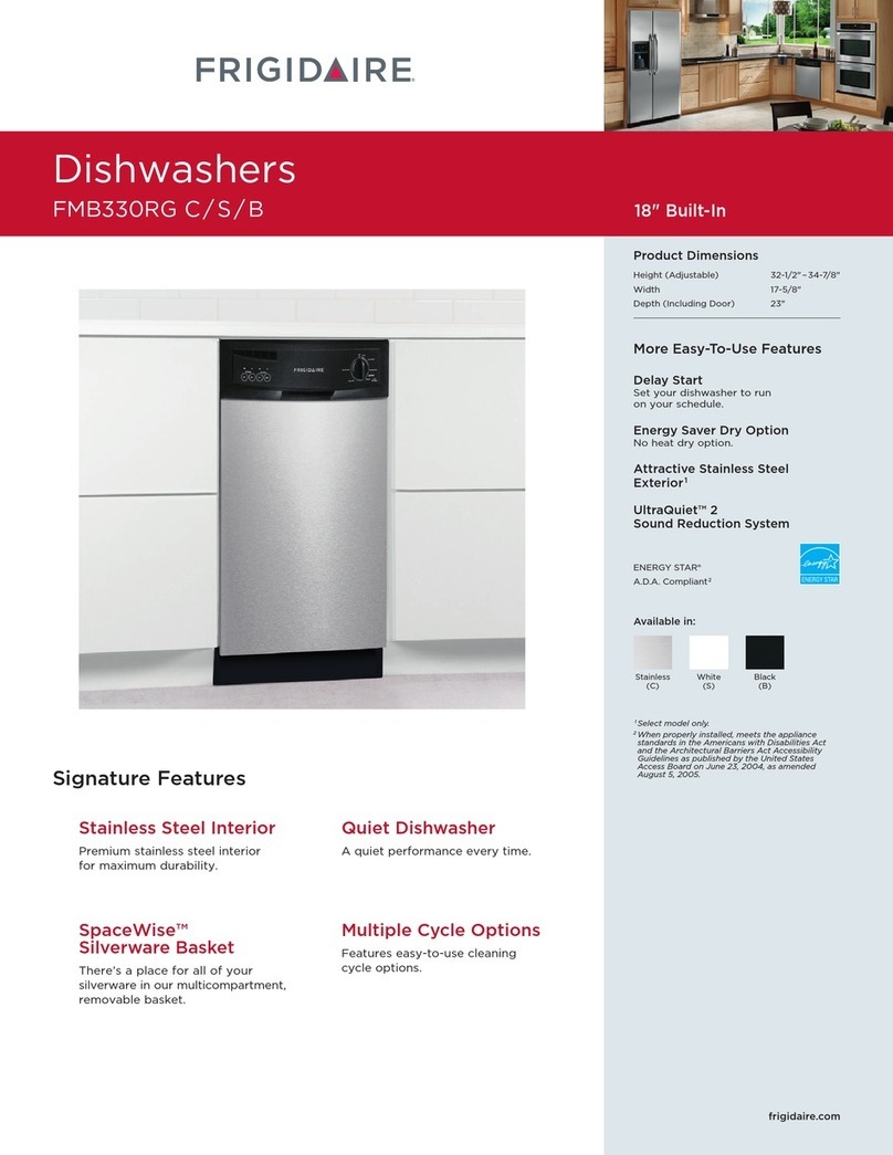 Frigidaire FMB330RG Operating and safety instructions Frigidaire FMB330RG Operating and safety instructions
