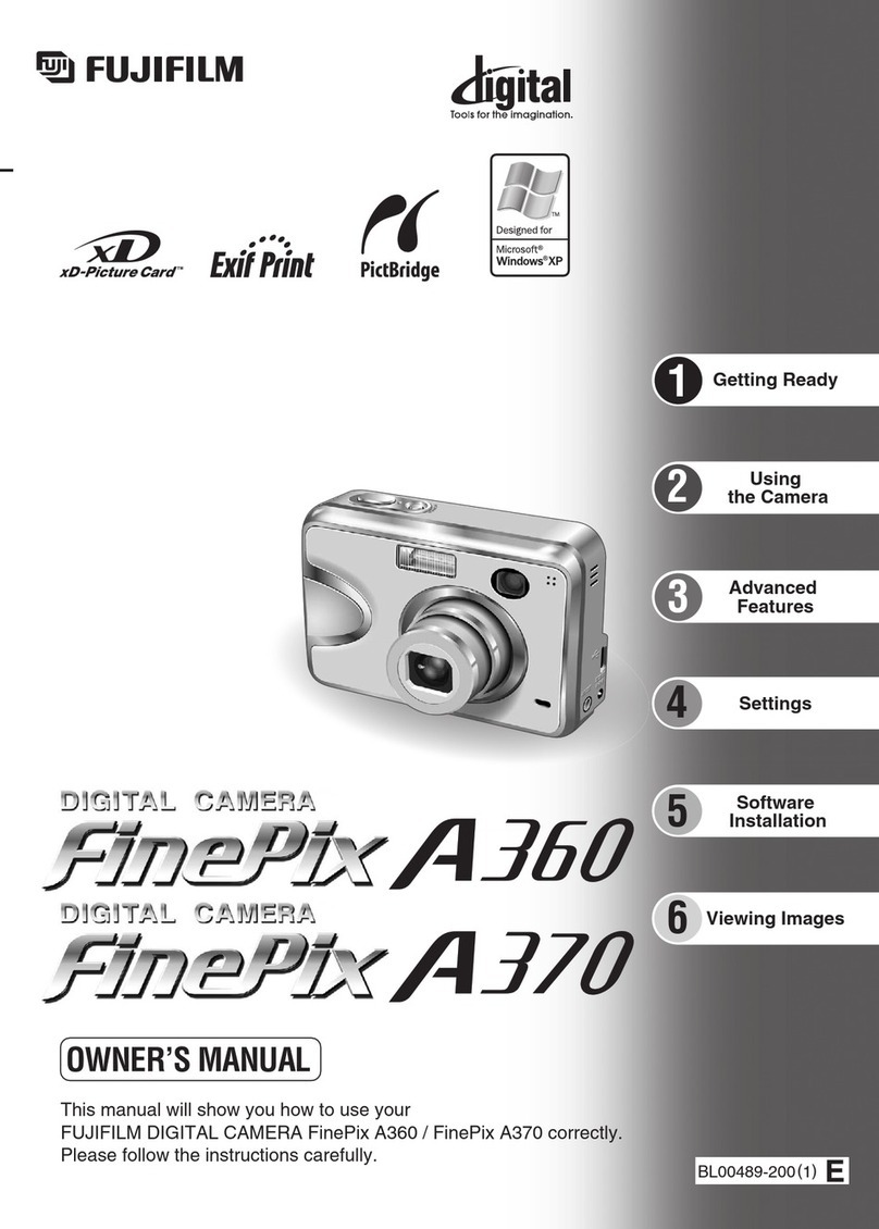 FujiFilm FinePix A360 owner's manual