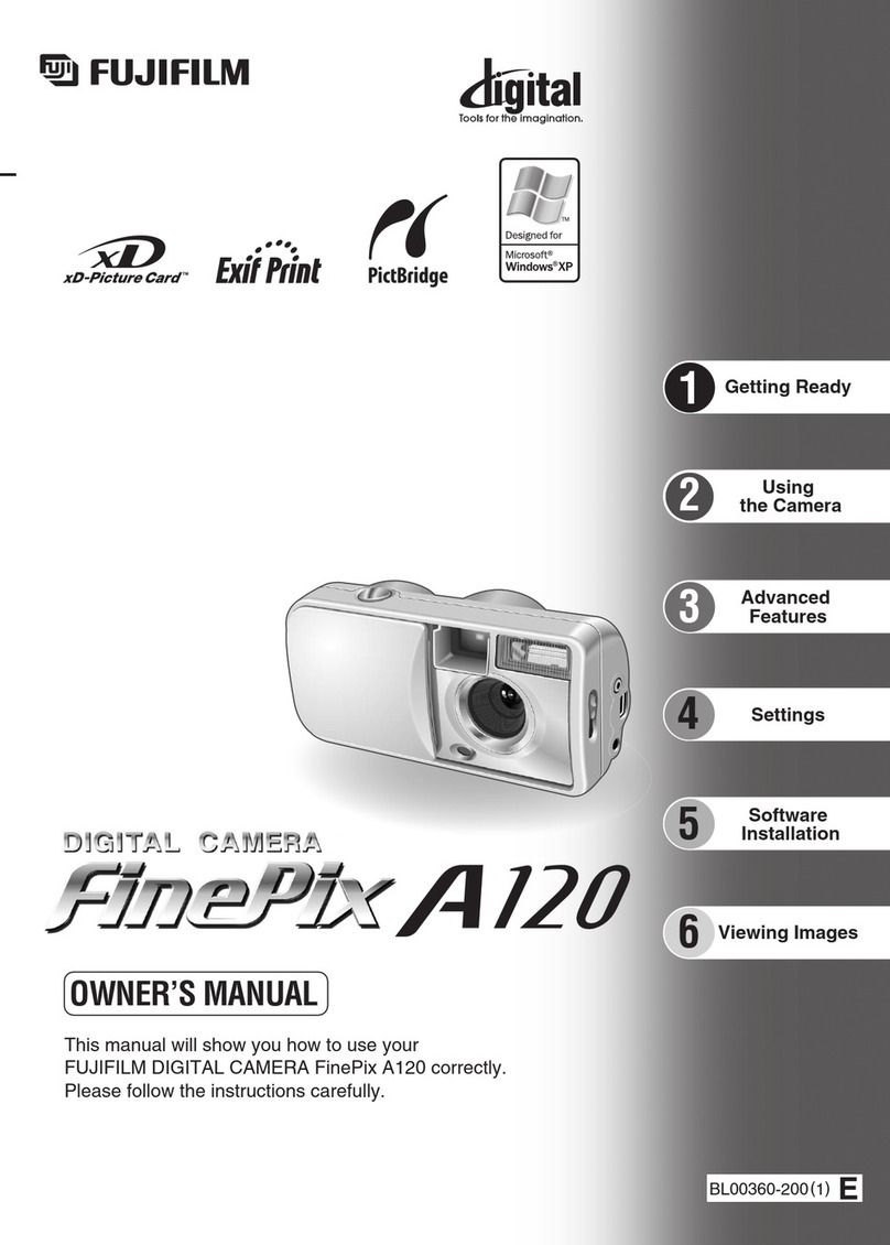 FujiFilm FinePix A120 owner's manual
