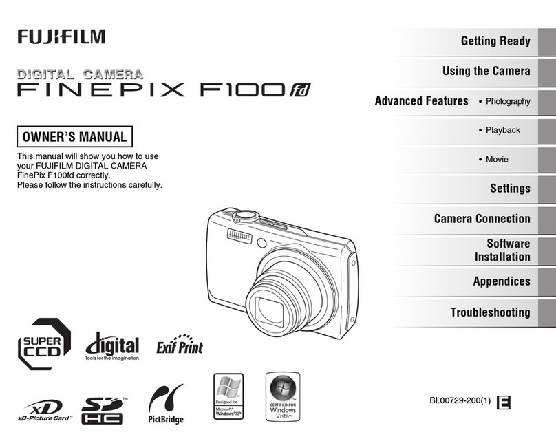 FujiFilm FinePix F100fd User manual