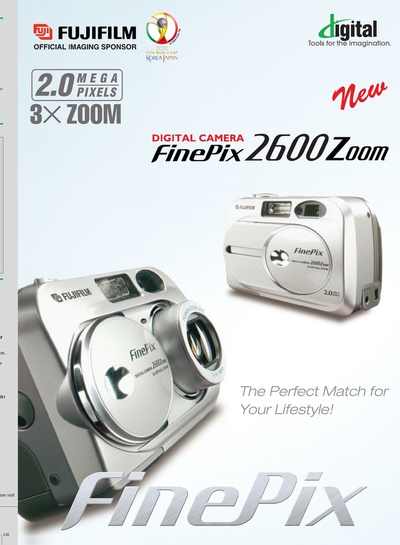 FujiFilm FINEPIX 2600 ZOOM User manual