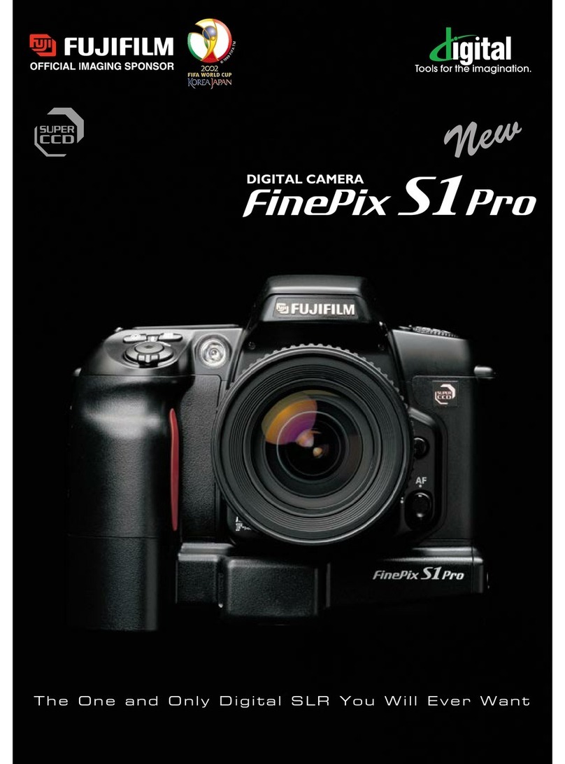 FujiFilm FinePix S1 Pro User manual
