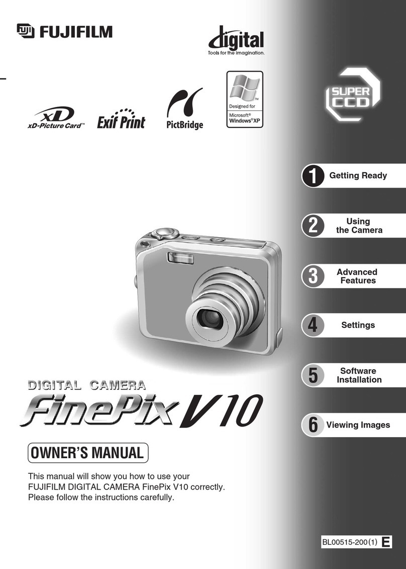 FujiFilm FinePix V10 User manual
