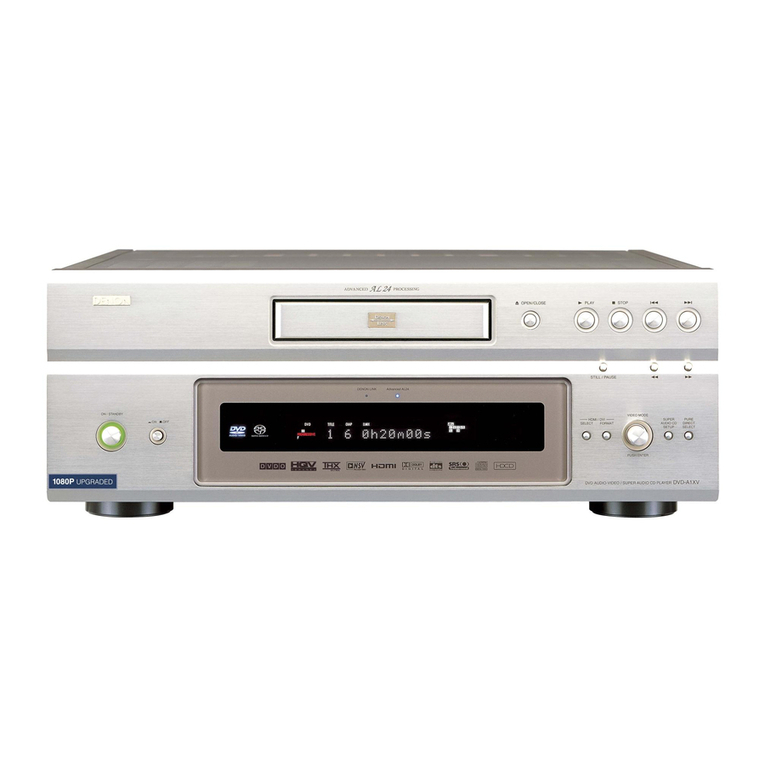 Denon DVD-A1XV operating instructions