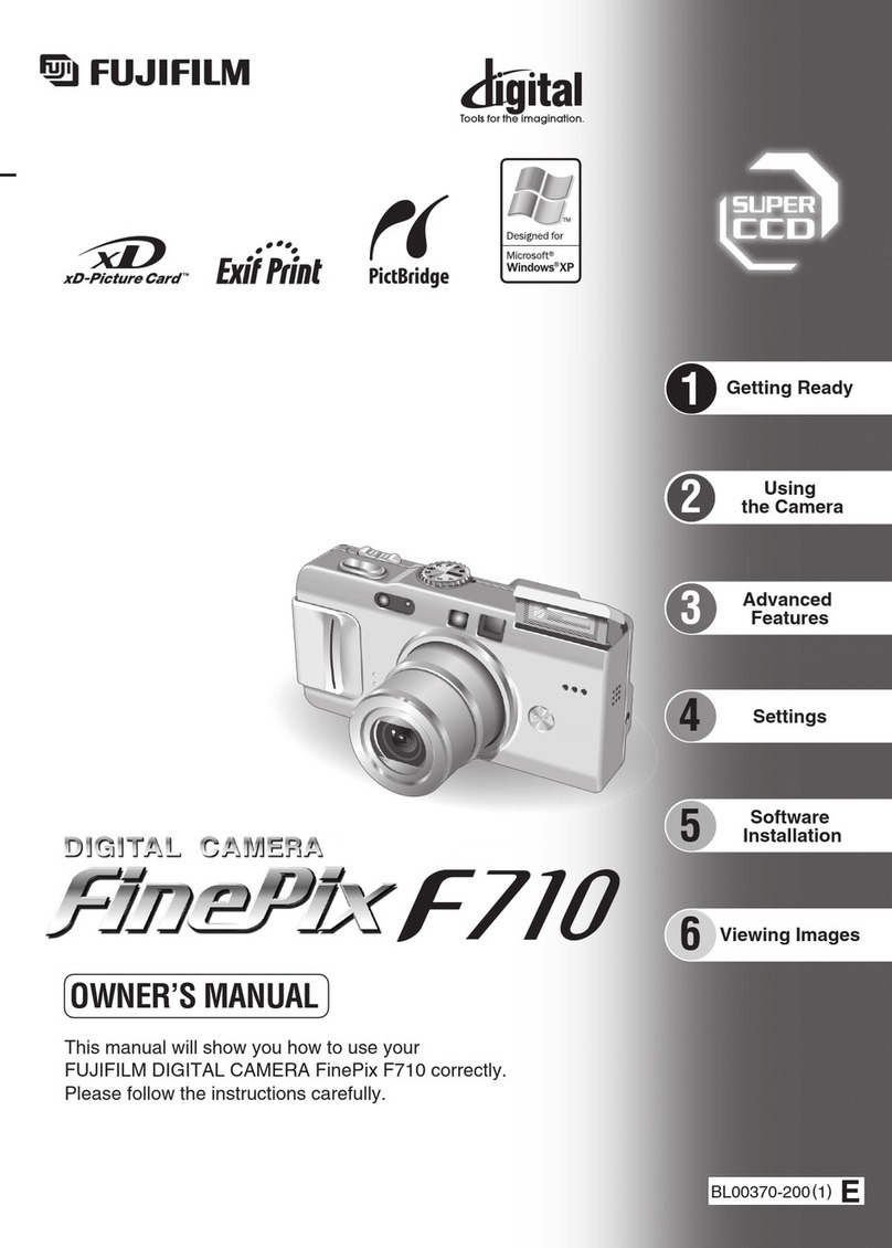 FujiFilm FinePix FinePix F710 owner's manual