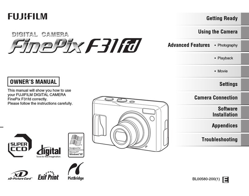 FujiFilm FinePix F31fd owner's manual