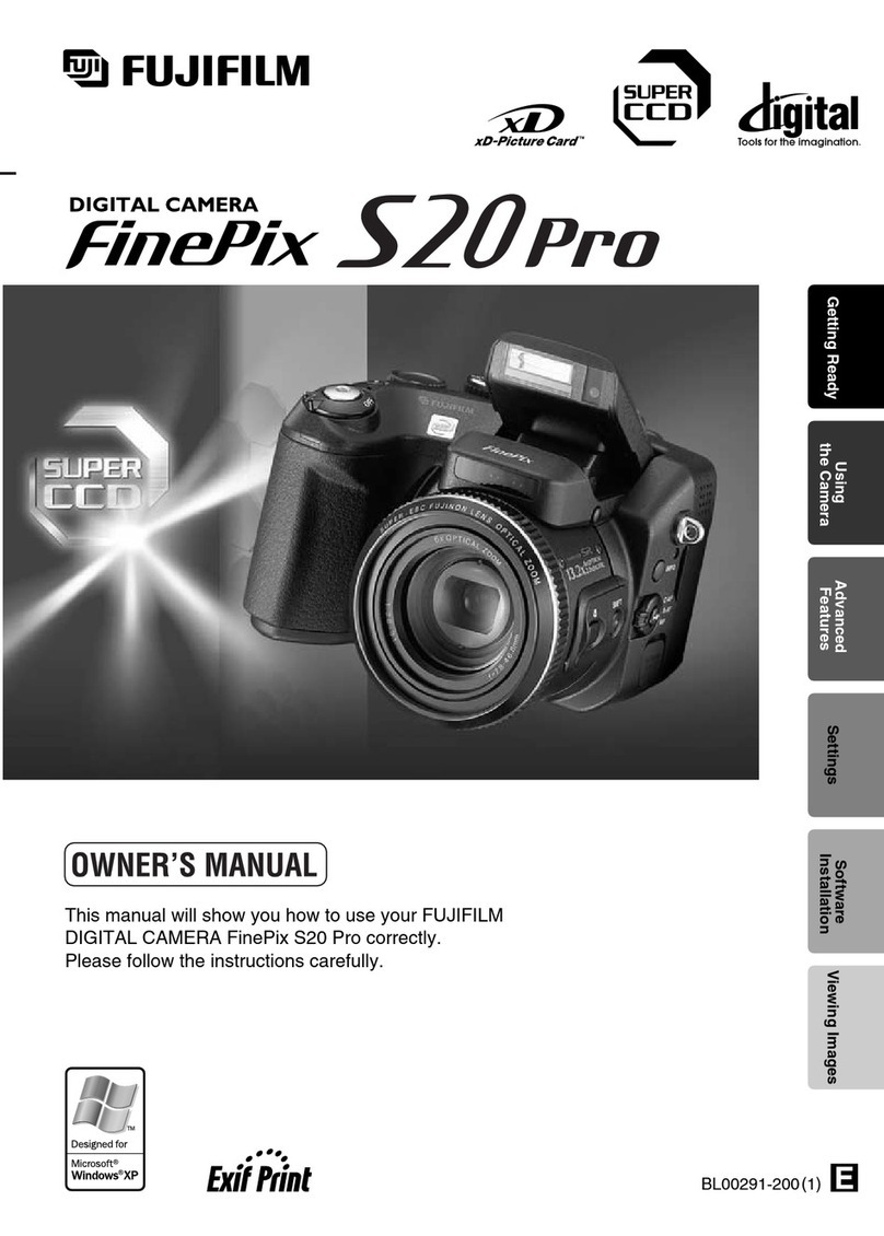 FujiFilm FinePix S20 Pro User manual