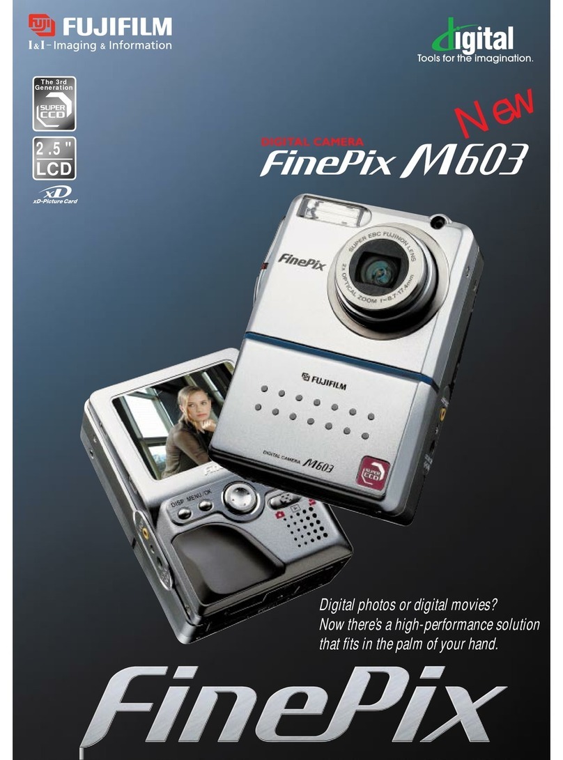 FujiFilm FinePix M603 User manual