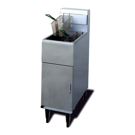 Dean Electric Fryer User manual Dean Electric Fryer User manual