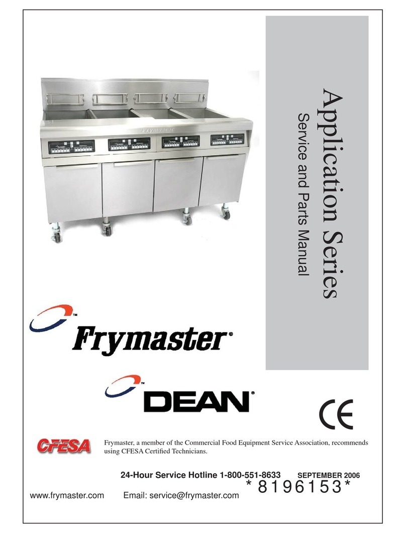 Frymaster Dean DF20000001 Building instructions