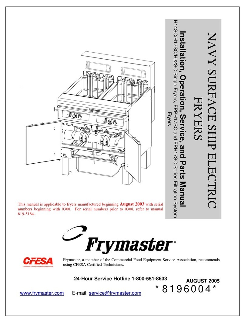 Frymaster H14SC Manual