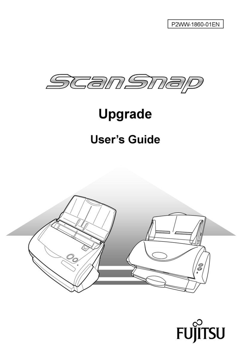 Fujitsu ScanSnap Upgrade P2WW-1860-01EN Scanner User manual Fujitsu ScanSnap Upgrade P2WW-1860-01EN Scanner User manual