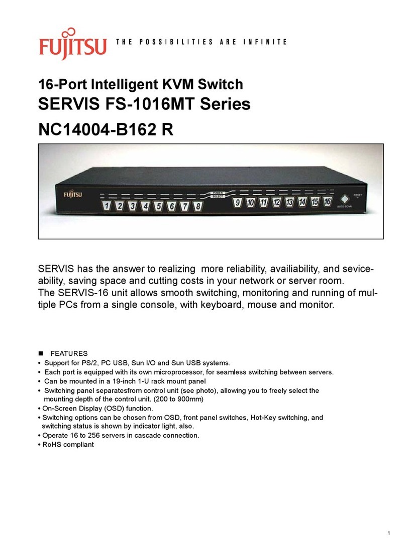 Fujitsu NC14004-B162 R Specification sheet