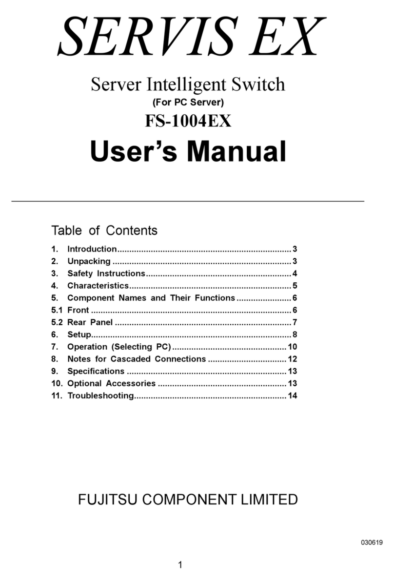 Fujitsu SERVIS EX FS-1004EX User manual
