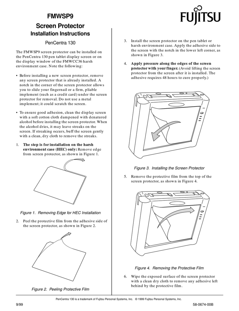 Fujitsu FMWSP9 User manual