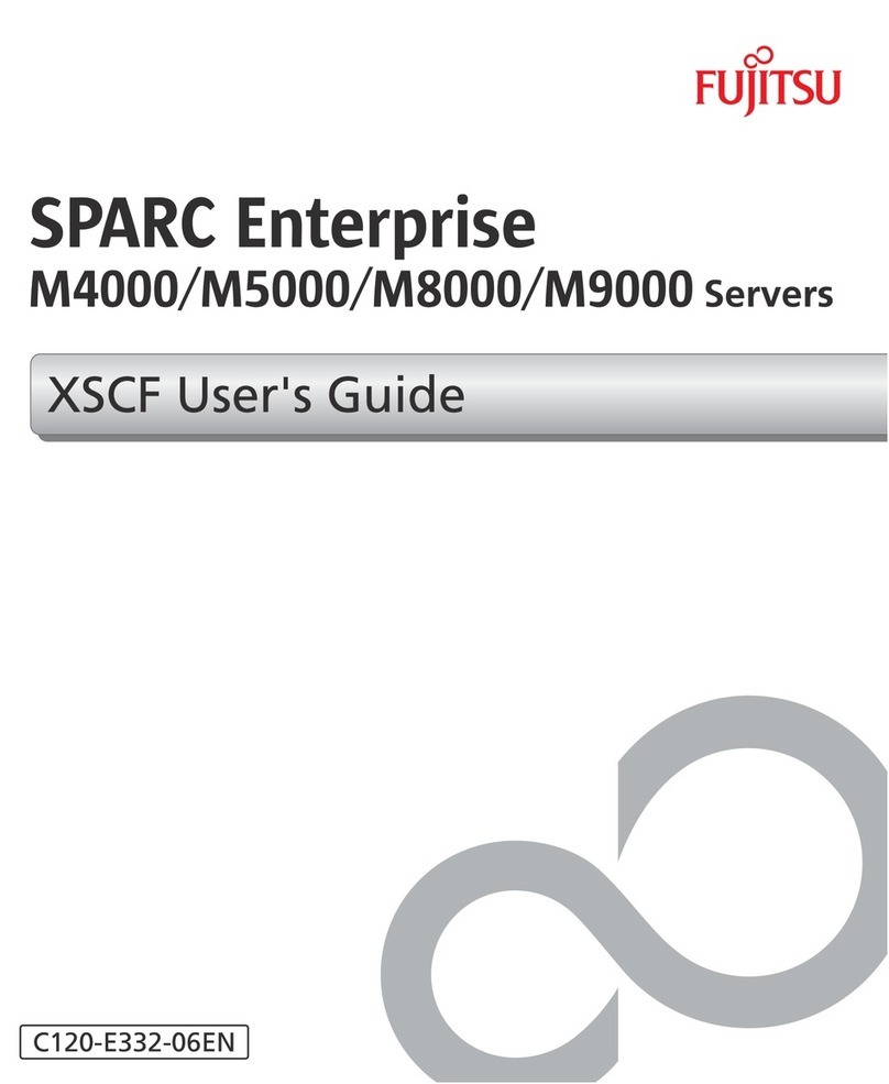 Fujitsu SPARC Enterprise M4000 User manual