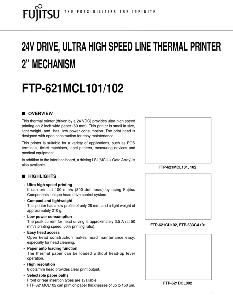 Fujitsu FTP-621DCL002 User manual Fujitsu FTP-621DCL002 User manual