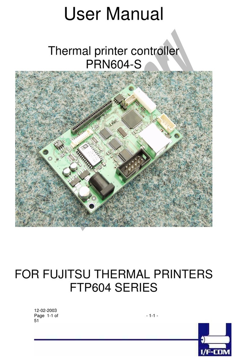 Fujitsu FTP604 User manual