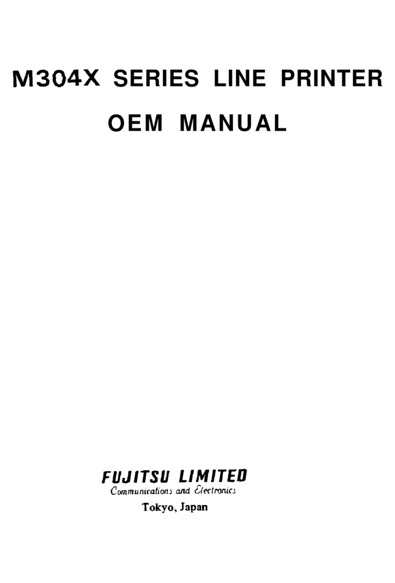 Fujitsu M304X series Installation and operation manual