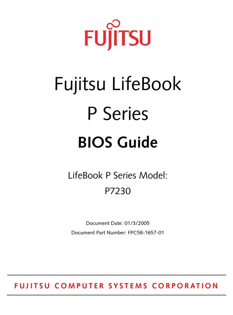 Fujitsu Lifebook P7230 Manual